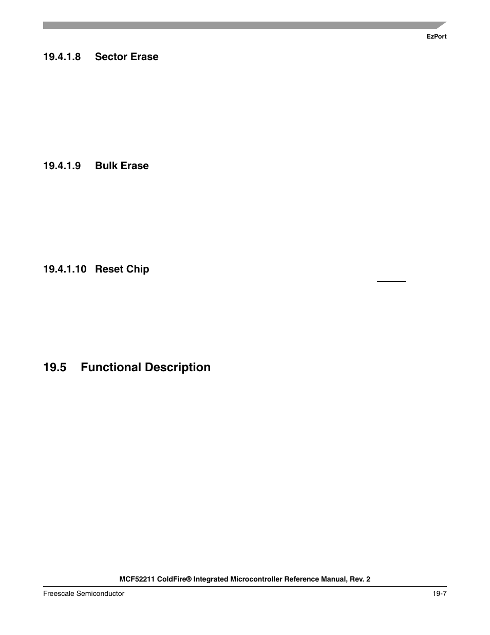 5 functional description, 5 functional description -7 | Freescale Semiconductor ColdFire MCF52210 User Manual | Page 329 / 576