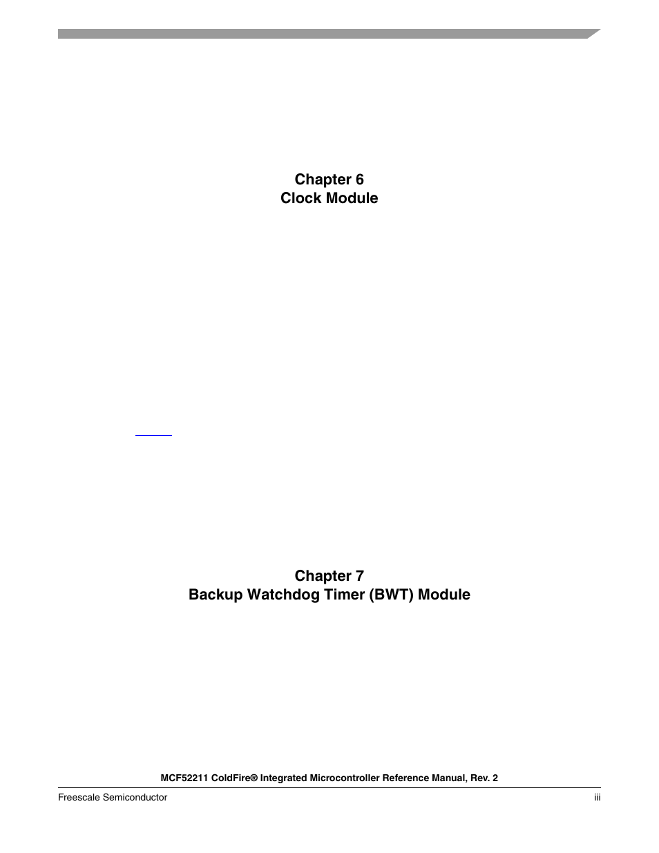 Freescale Semiconductor ColdFire MCF52210 User Manual | Page 5 / 576