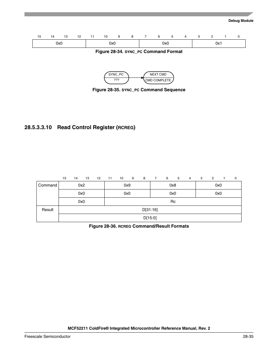 Command sequence | Freescale Semiconductor ColdFire MCF52210 User Manual | Page 531 / 576