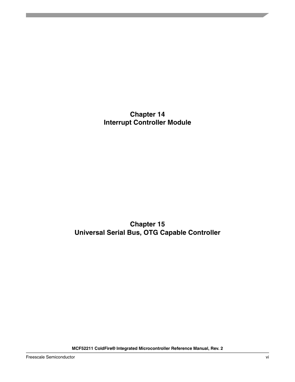 Freescale Semiconductor ColdFire MCF52210 User Manual | Page 8 / 576