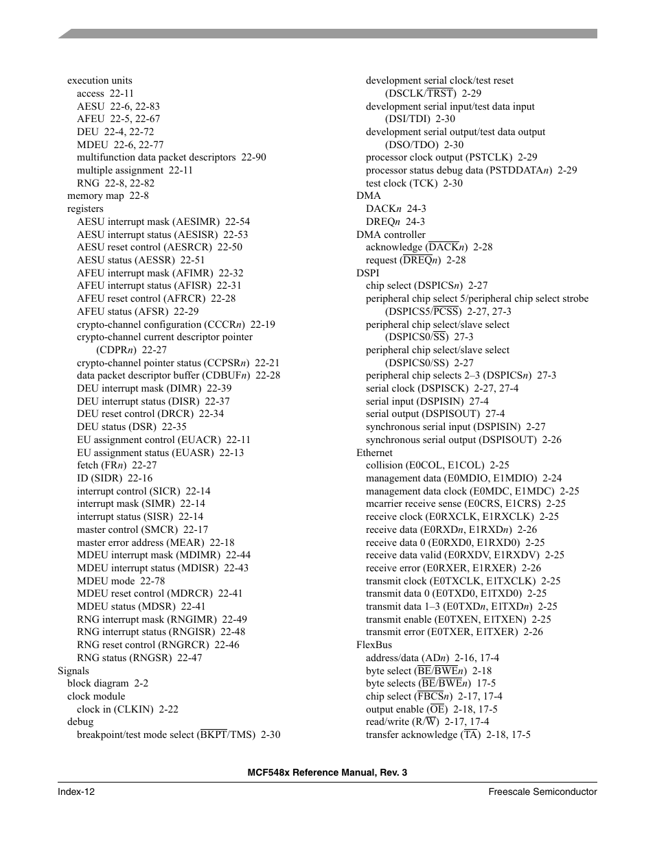 Freescale Semiconductor MCF5480 User Manual | Page 1026 / 1032