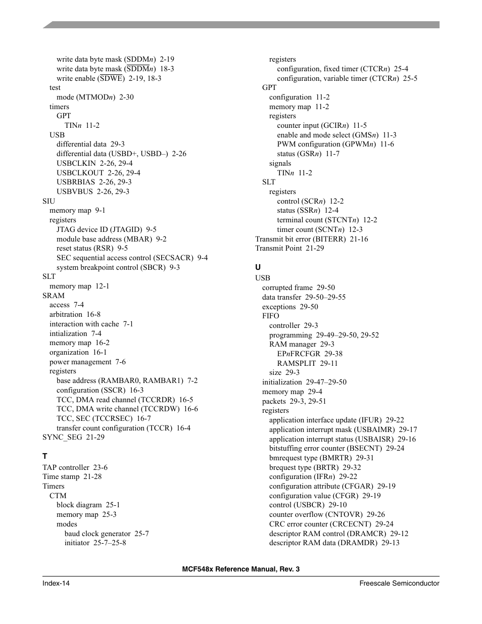 Freescale Semiconductor MCF5480 User Manual | Page 1028 / 1032