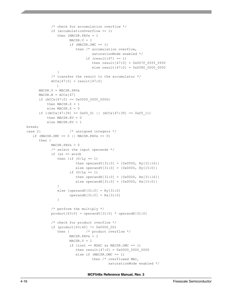 Freescale Semiconductor MCF5480 User Manual | Page 164 / 1032