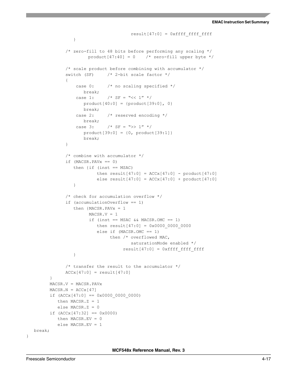 Freescale Semiconductor MCF5480 User Manual | Page 165 / 1032