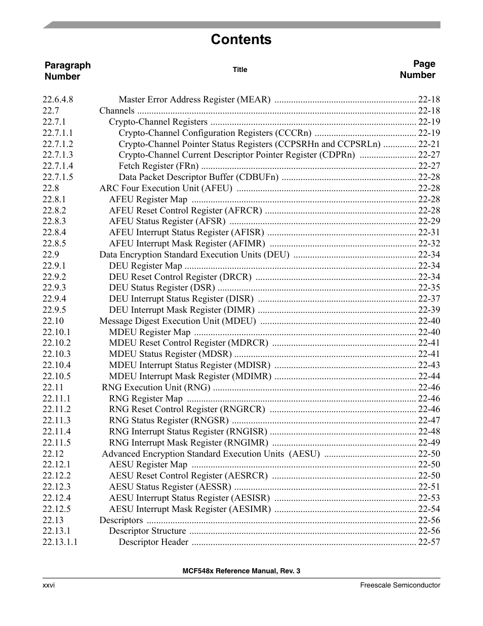 Freescale Semiconductor MCF5480 User Manual | Page 26 / 1032