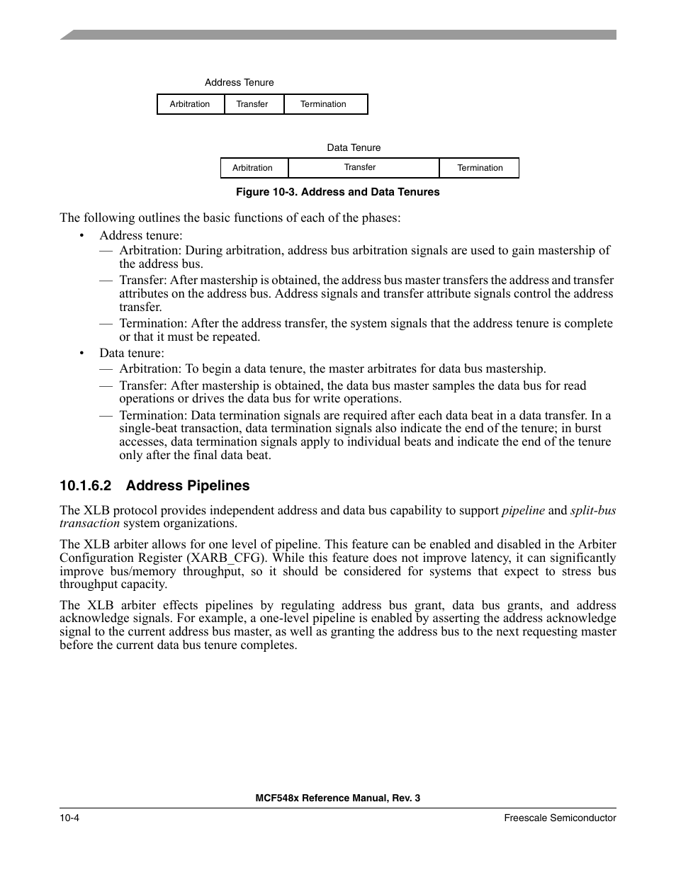 2 address pipelines, Address pipelines -4 | Freescale Semiconductor MCF5480 User Manual | Page 326 / 1032