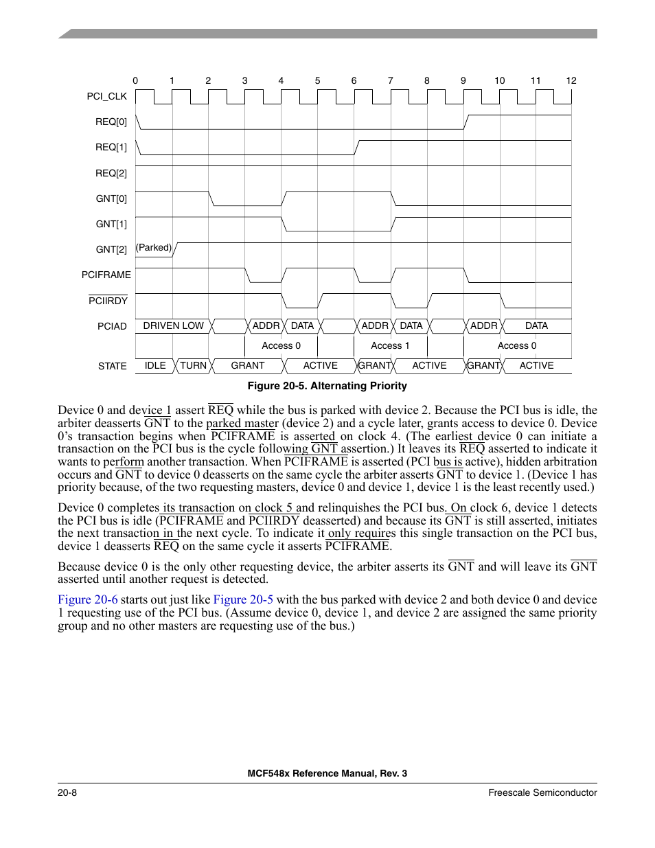 Freescale Semiconductor MCF5480 User Manual | Page 568 / 1032