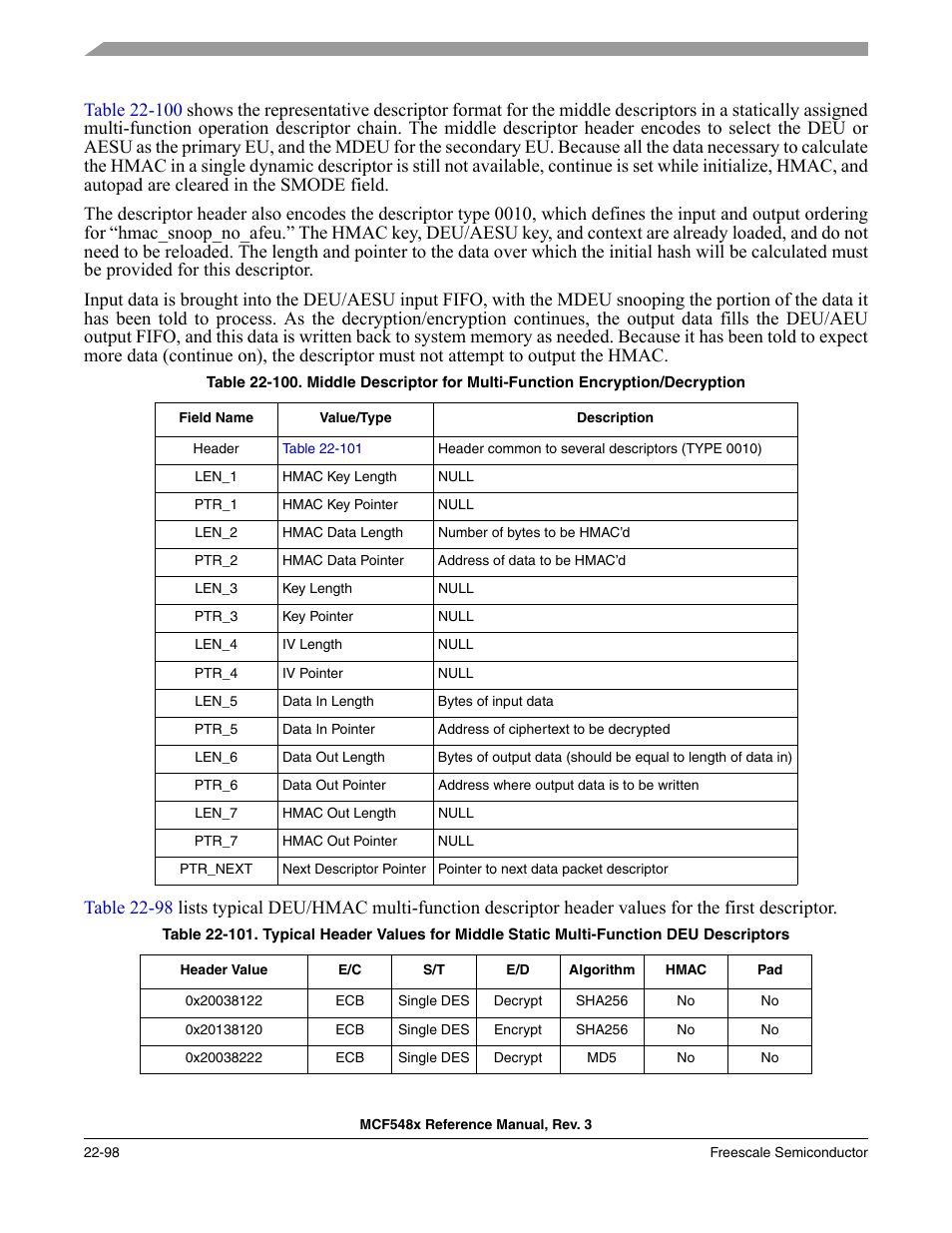 Freescale Semiconductor MCF5480 User Manual | Page 700 / 1032