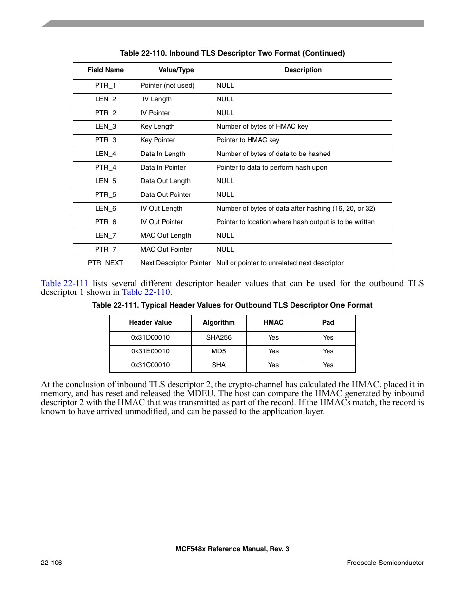 Freescale Semiconductor MCF5480 User Manual | Page 708 / 1032