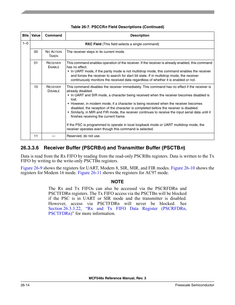 Freescale Semiconductor MCF5480 User Manual | Page 776 / 1032