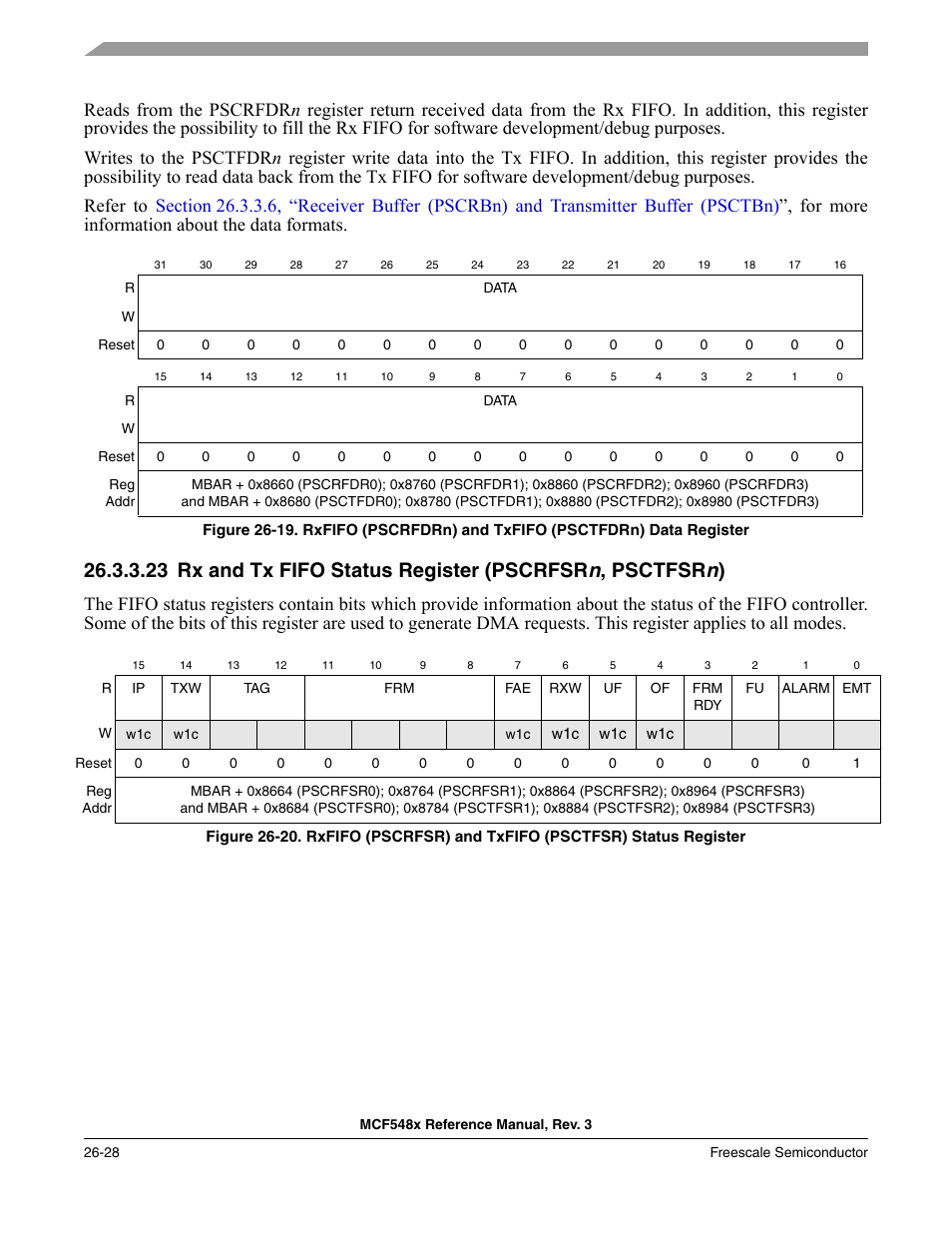 Freescale Semiconductor MCF5480 User Manual | Page 790 / 1032