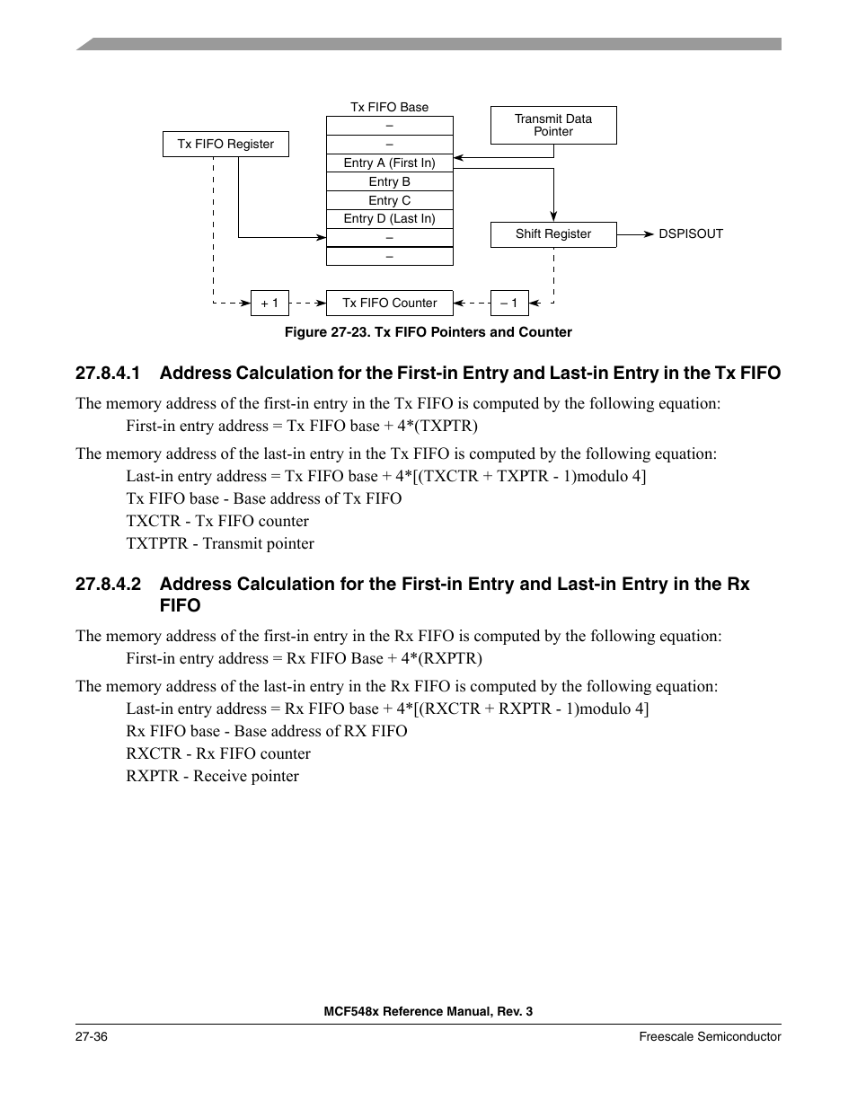 Figure 27-23 | Freescale Semiconductor MCF5480 User Manual | Page 854 / 1032