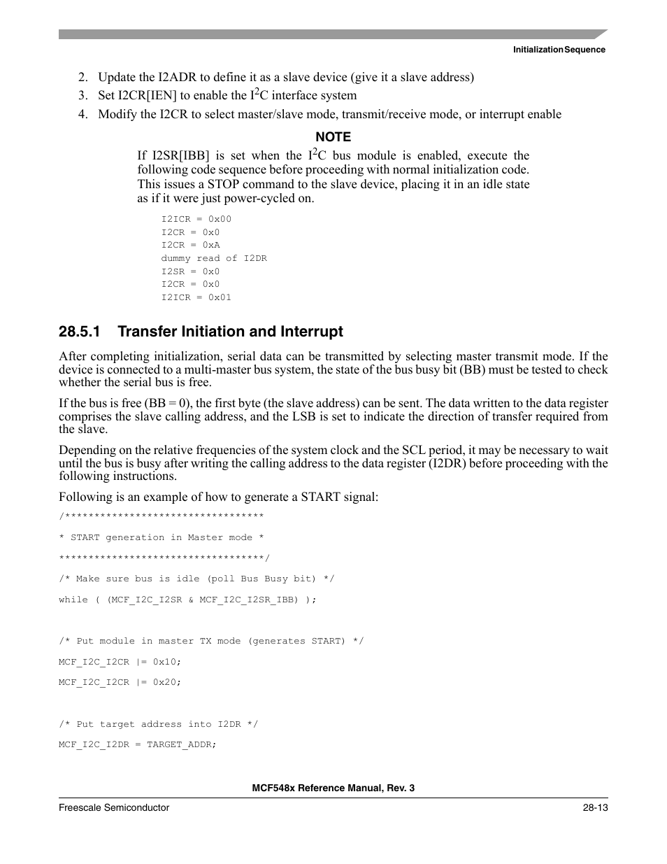 1 transfer initiation and interrupt, Transfer initiation and interrupt -13 | Freescale Semiconductor MCF5480 User Manual | Page 867 / 1032