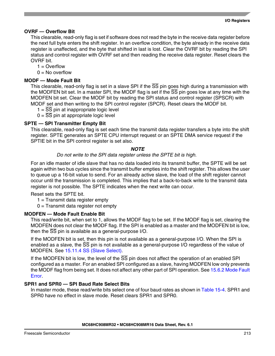 Freescale Semiconductor MC68HC908MR32 User Manual | Page 213 / 282