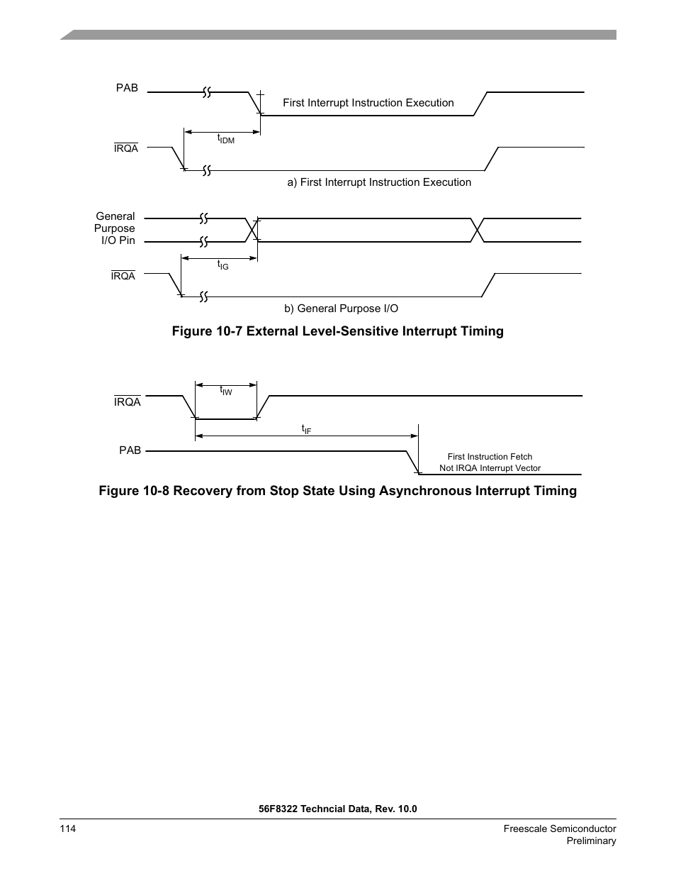 Freescale Semiconductor 56F8122 User Manual | Page 114 / 137