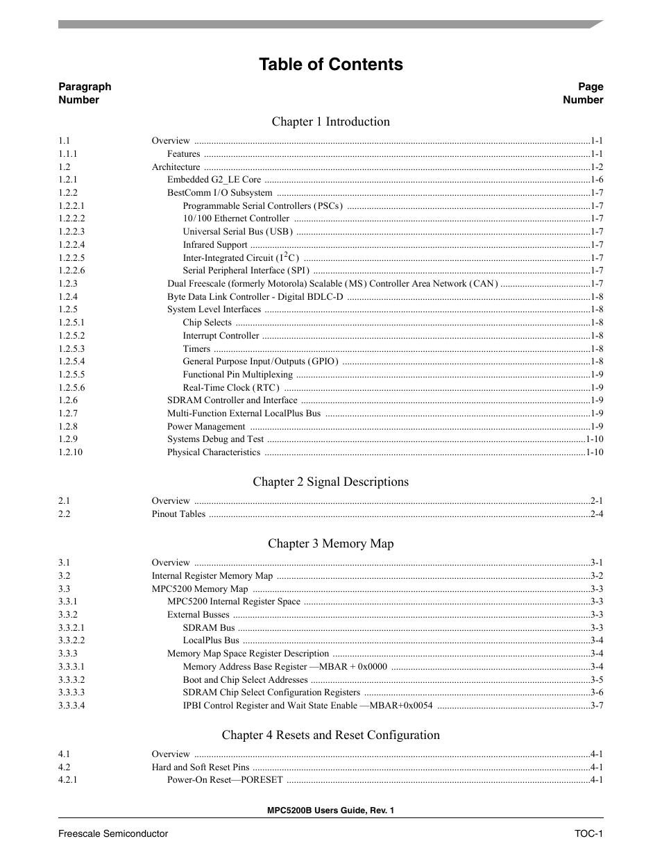 Freescale Semiconductor MPC5200B User Manual | Page 2 / 762