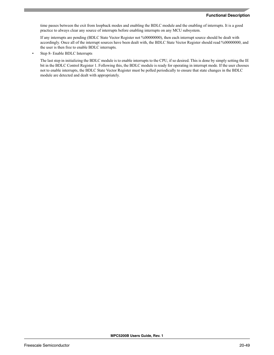 Freescale Semiconductor MPC5200B User Manual | Page 728 / 762