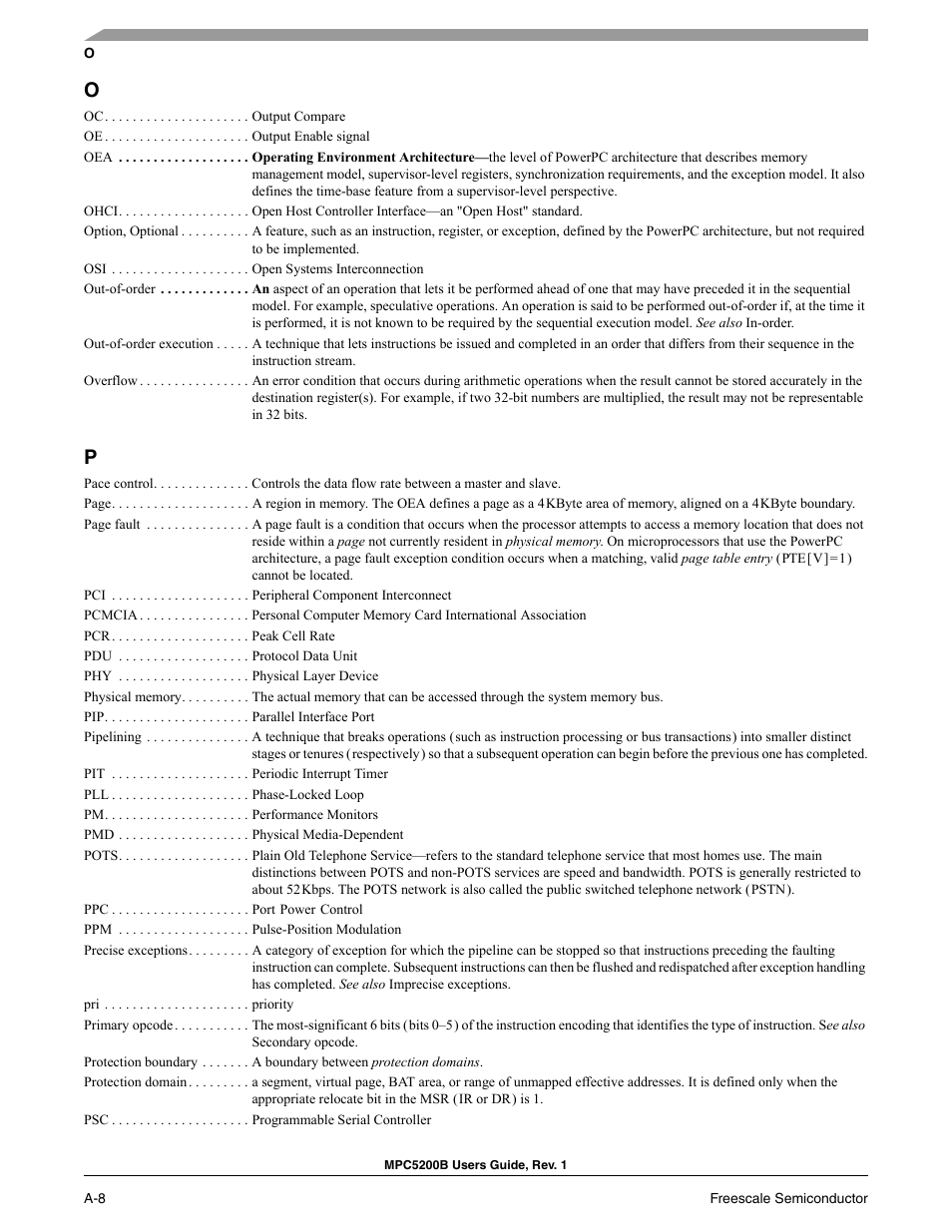 Freescale Semiconductor MPC5200B User Manual | Page 747 / 762