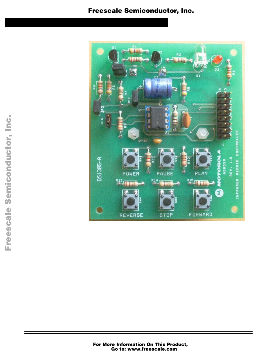 3 setup guide, Setup guide, Figure 1-1 | Und in | Freescale Semiconductor M68HC08 User Manual | Page 8 / 30