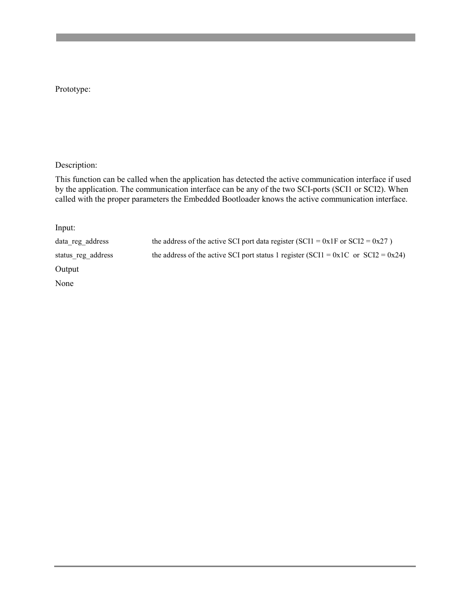 Uart_port_select, Uart_port_select -5, 6 uart_port_select | Freescale Semiconductor 802.15.4 User Manual | Page 53 / 66