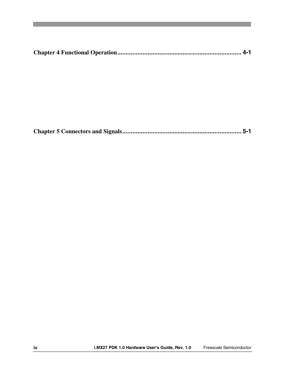 Freescale Semiconductor i.MX27 PDK 1.0 User Manual | Page 4 / 53