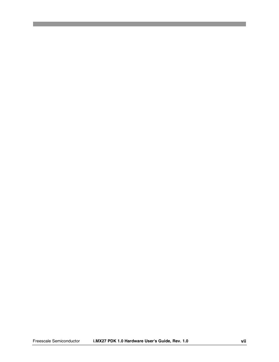 Freescale Semiconductor i.MX27 PDK 1.0 User Manual | Page 7 / 53