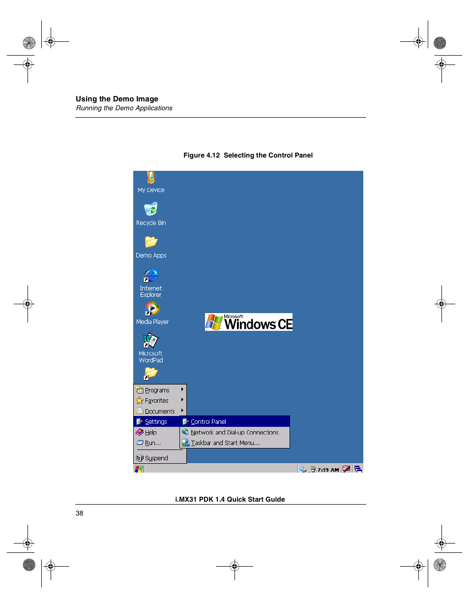 Freescale Semiconductor Windows Embedded CE 6.0/Windows CE 5.0 i.MX31 PDK 1.4 User Manual | Page 40 / 48
