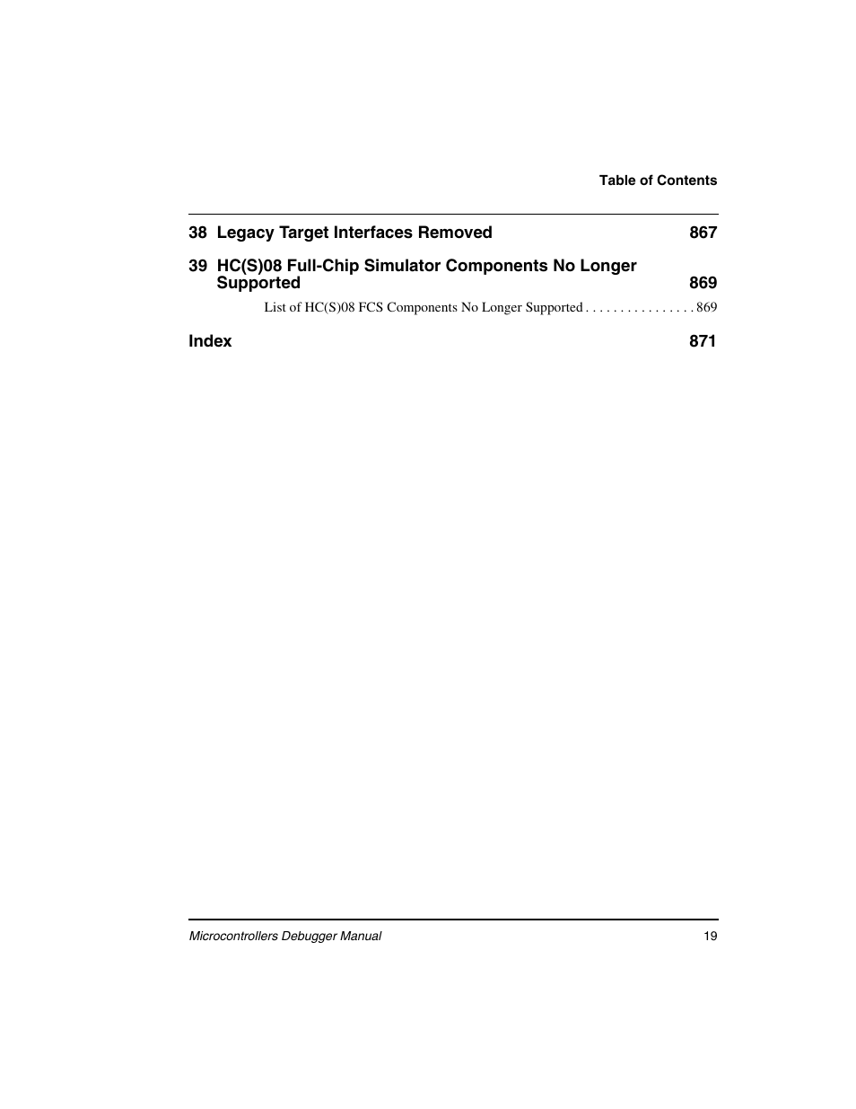 Freescale Semiconductor Microcontrollers User Manual | Page 19 / 892