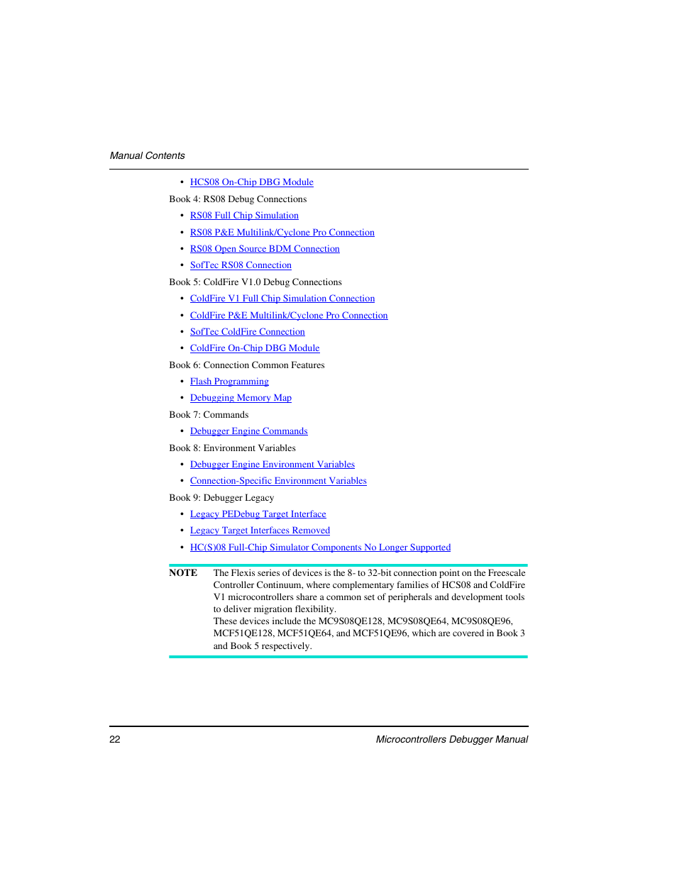 Freescale Semiconductor Microcontrollers User Manual | Page 22 / 892