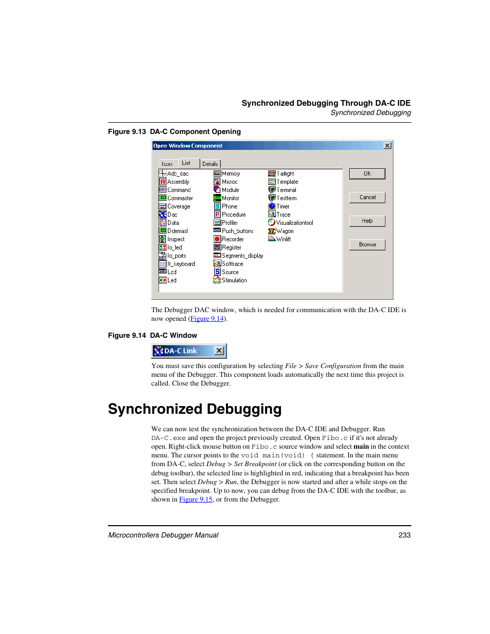 Synchronized debugging, Figure | Freescale Semiconductor Microcontrollers User Manual | Page 233 / 892