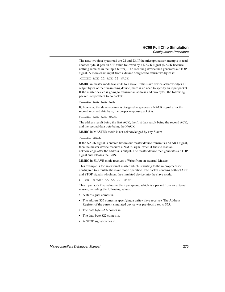Freescale Semiconductor Microcontrollers User Manual | Page 275 / 892