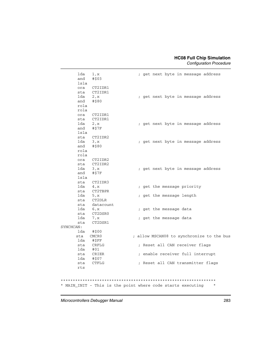 Freescale Semiconductor Microcontrollers User Manual | Page 283 / 892