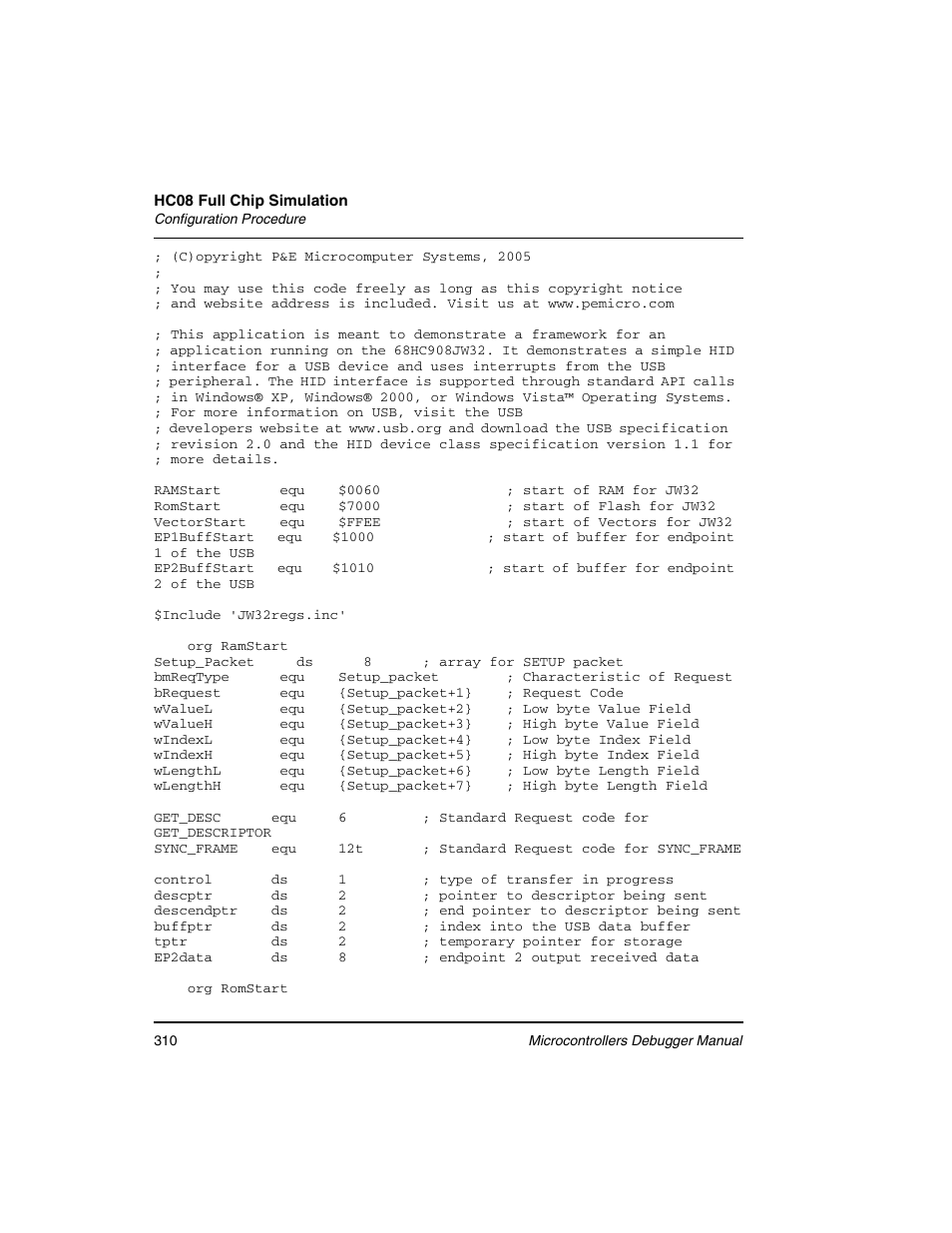Freescale Semiconductor Microcontrollers User Manual | Page 310 / 892