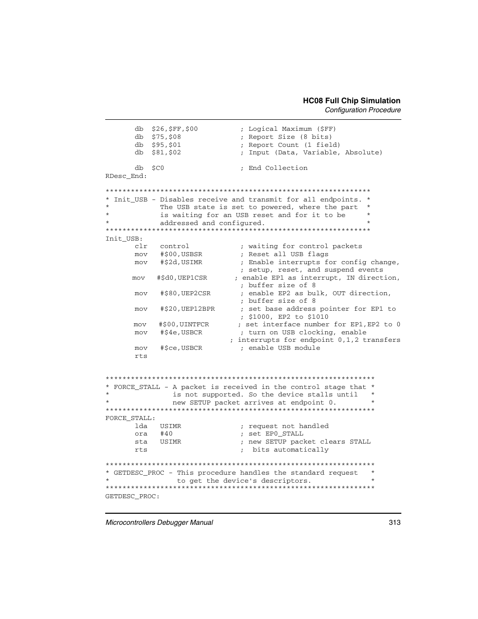 Freescale Semiconductor Microcontrollers User Manual | Page 313 / 892