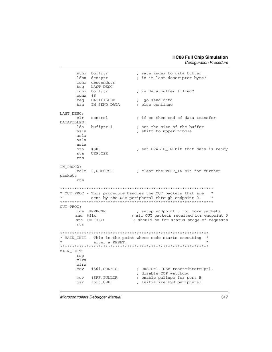 Freescale Semiconductor Microcontrollers User Manual | Page 317 / 892