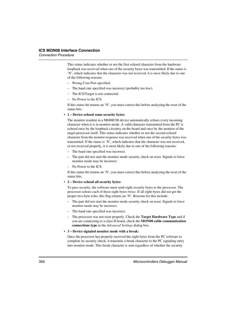 Freescale Semiconductor Microcontrollers User Manual | Page 356 / 892