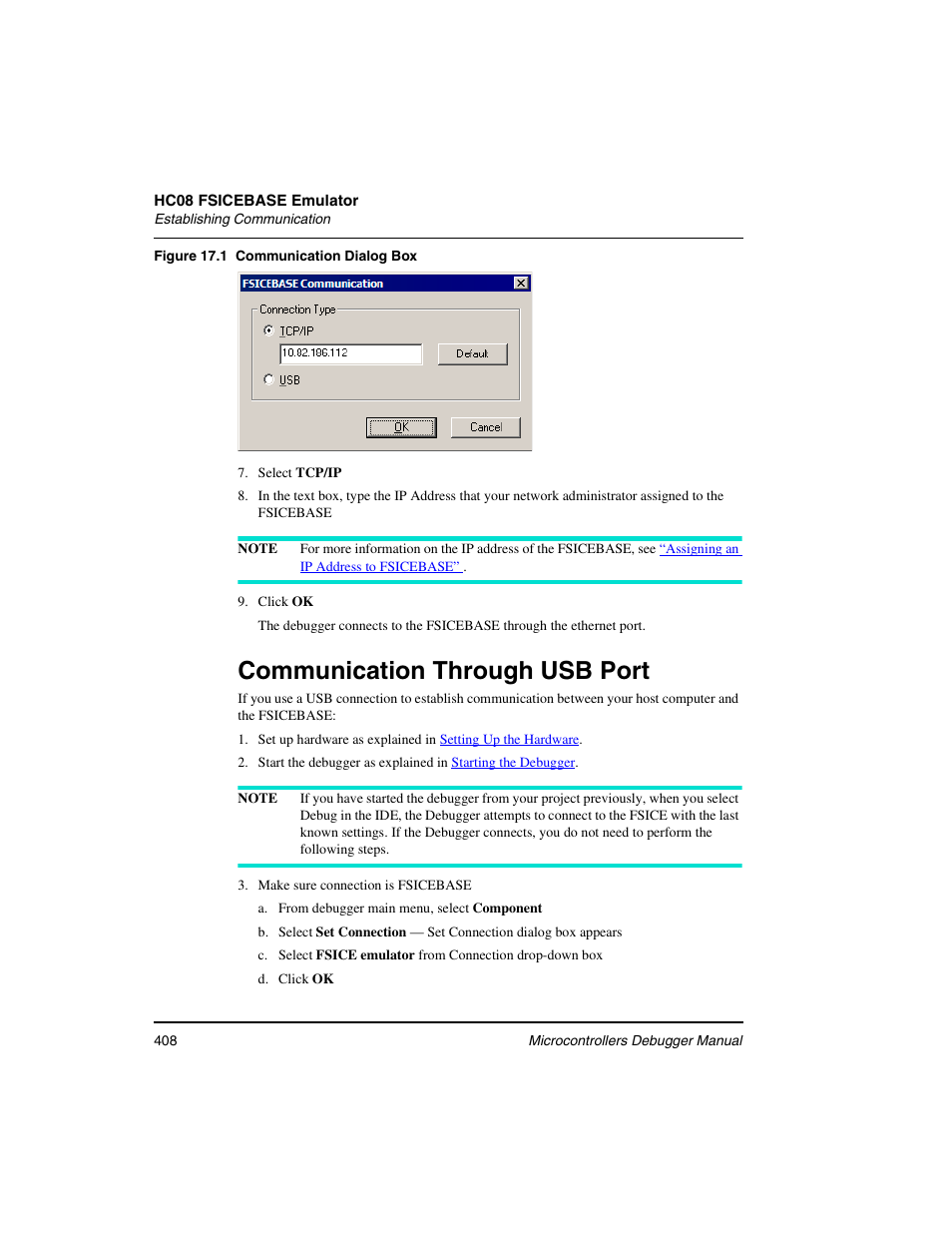 Communication through usb port, Figure 17.1 | Freescale Semiconductor Microcontrollers User Manual | Page 408 / 892