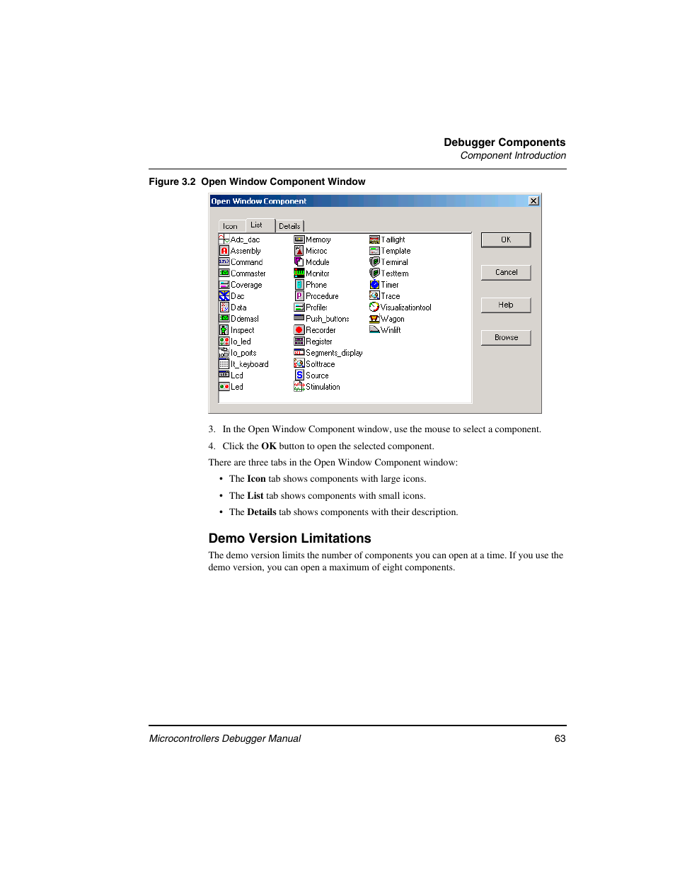 Demo version limitations | Freescale Semiconductor Microcontrollers User Manual | Page 63 / 892