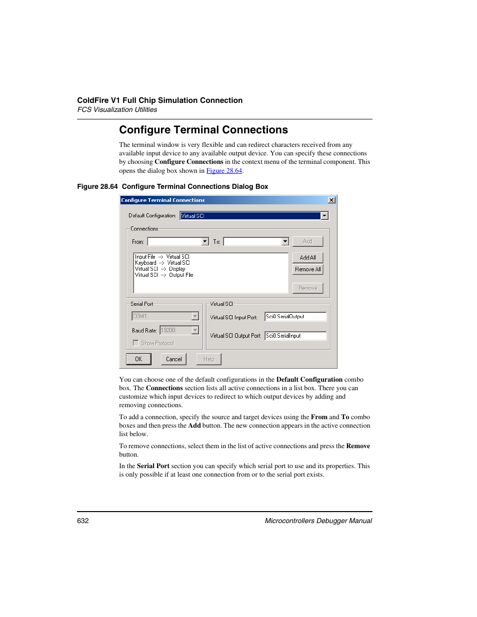 Configure terminal connections | Freescale Semiconductor Microcontrollers User Manual | Page 632 / 892