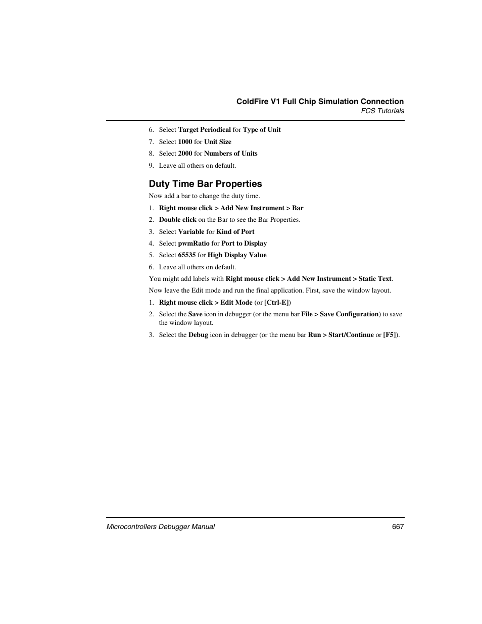 Duty time bar properties | Freescale Semiconductor Microcontrollers User Manual | Page 667 / 892