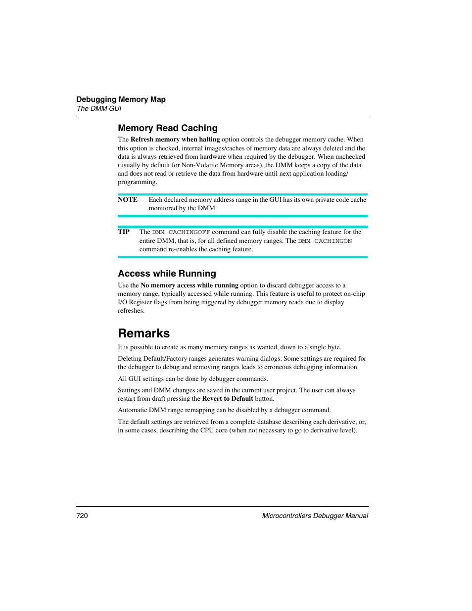 Remarks | Freescale Semiconductor Microcontrollers User Manual | Page 720 / 892