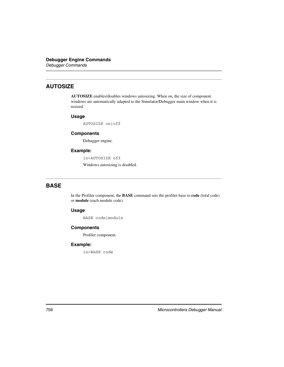 Autosize, Base | Freescale Semiconductor Microcontrollers User Manual | Page 756 / 892