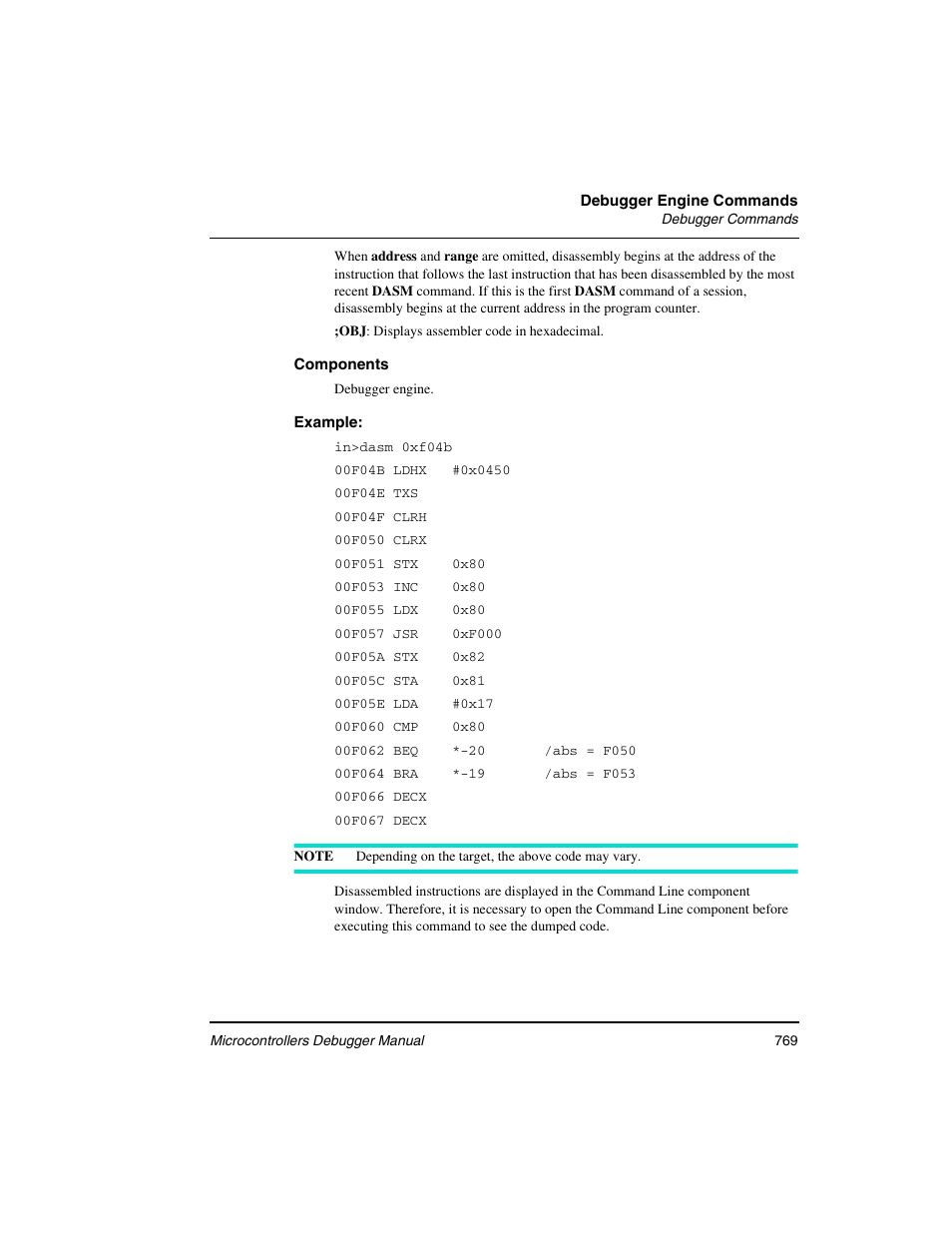 Freescale Semiconductor Microcontrollers User Manual | Page 769 / 892