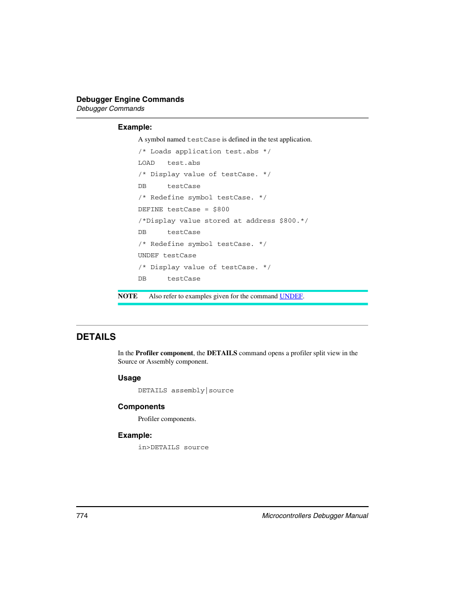 Details | Freescale Semiconductor Microcontrollers User Manual | Page 774 / 892