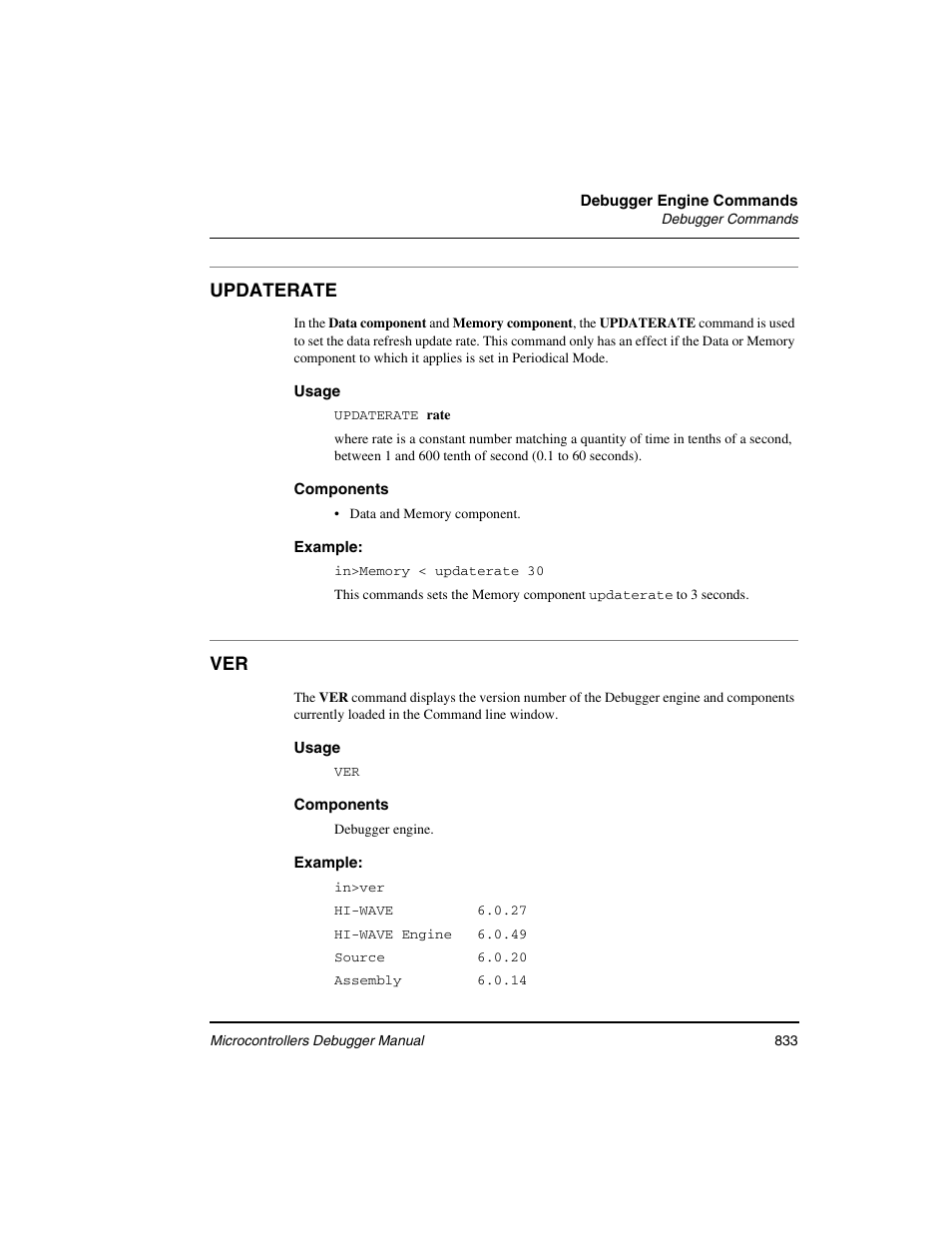 Updaterate | Freescale Semiconductor Microcontrollers User Manual | Page 833 / 892