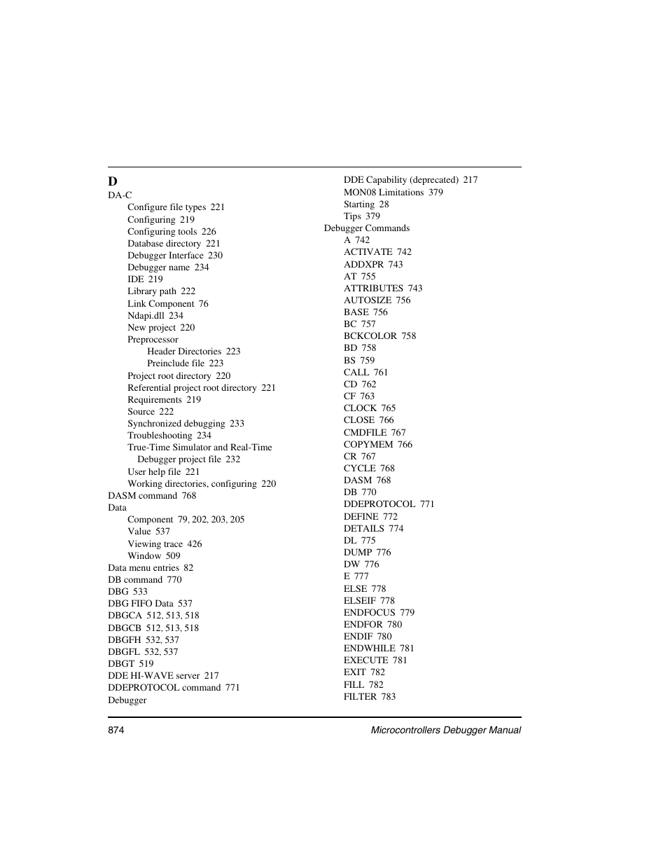 Freescale Semiconductor Microcontrollers User Manual | Page 874 / 892