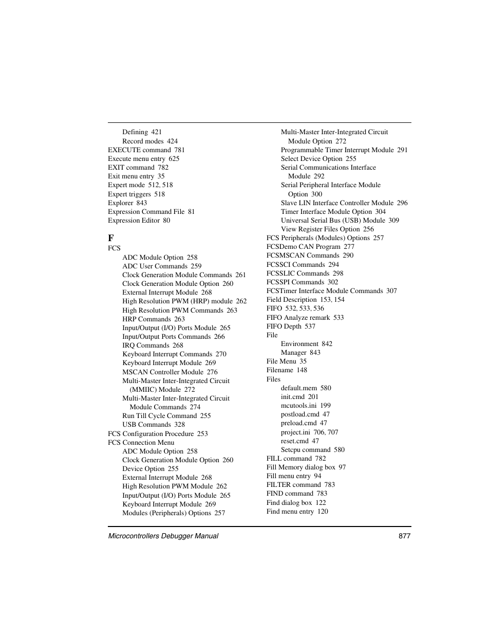 Freescale Semiconductor Microcontrollers User Manual | Page 877 / 892