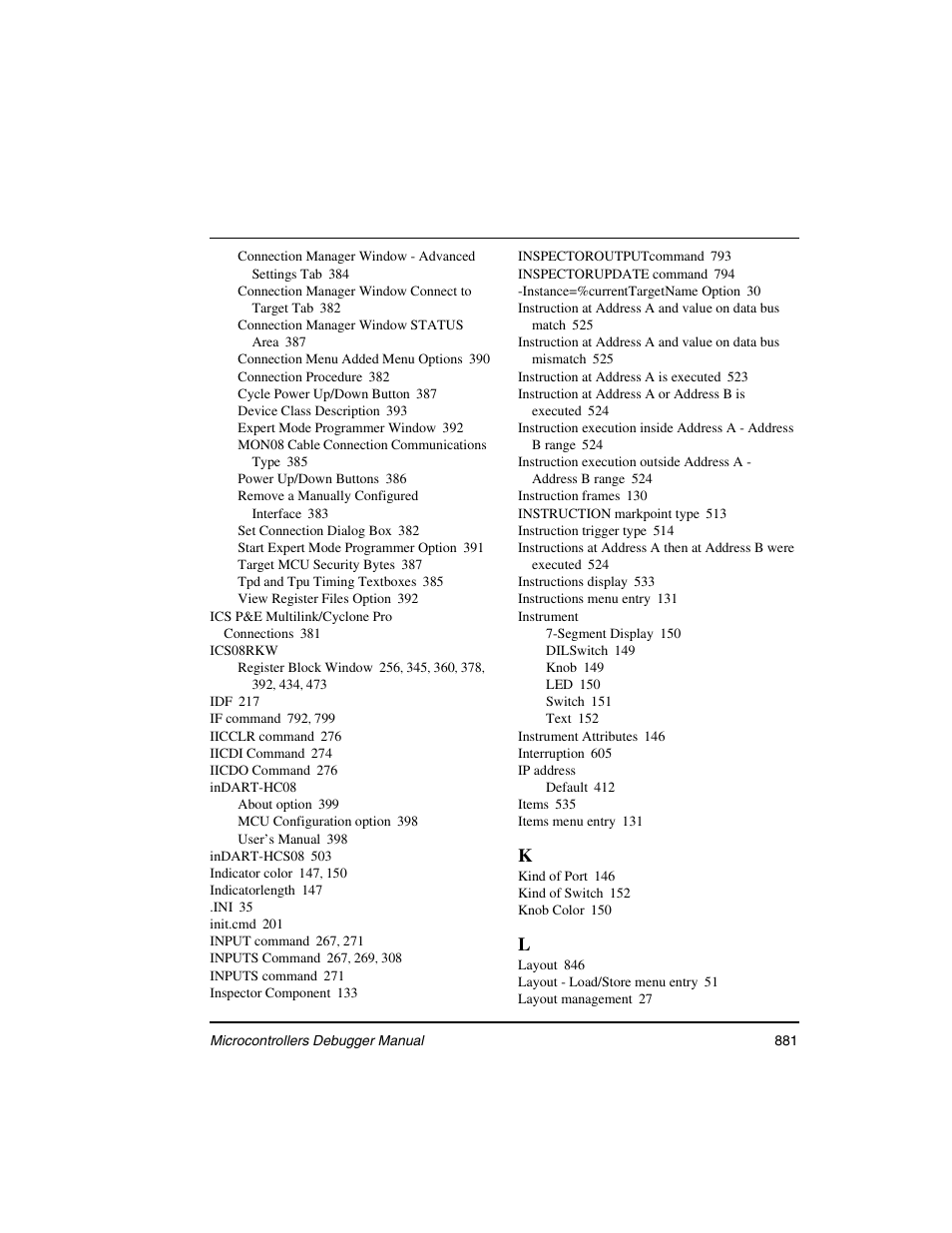 Freescale Semiconductor Microcontrollers User Manual | Page 881 / 892