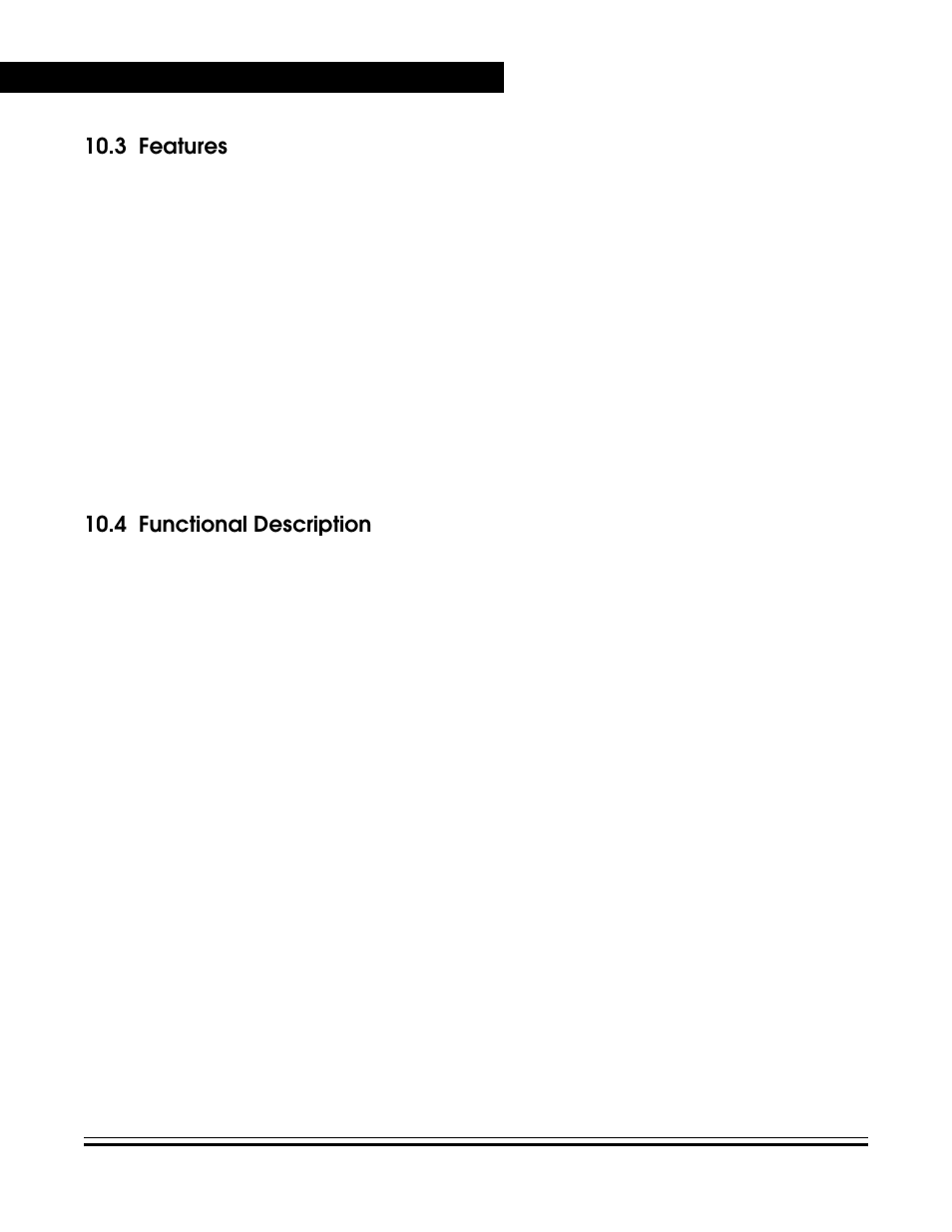 3 features, 4 functional description, Features | Functional description | Freescale Semiconductor MC68HC08KH12 User Manual | Page 150 / 262