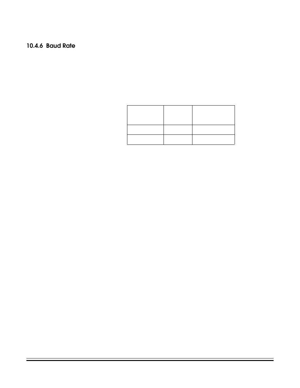 6 baud rate, Baud rate, Monitor baud rate selection | Freescale Semiconductor MC68HC08KH12 User Manual | Page 159 / 262